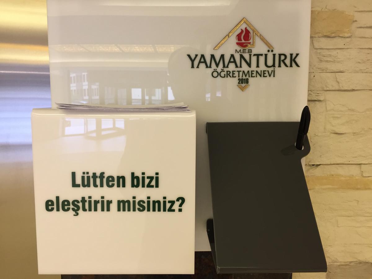 Hotel Yamanturk Ogretmenevi Çamlıhemşin Exteriér fotografie